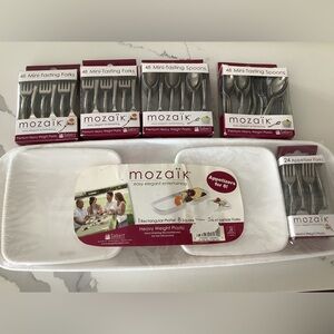 Mozaik Tasting Spoons, Forks and Appetizer Forks Set